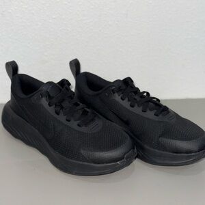 Nike All-Black Athletic Shoes - Brand New
